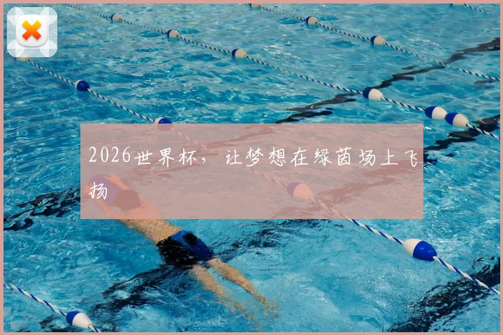 2026世界杯，让梦想在绿茵场上飞扬