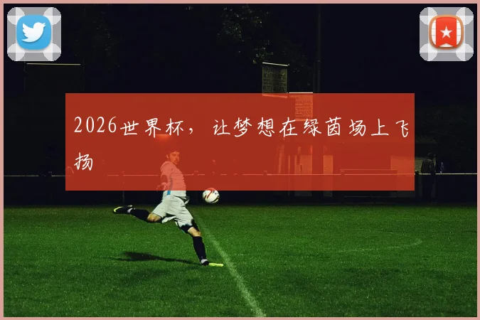 2026世界杯，让梦想在绿茵场上飞扬